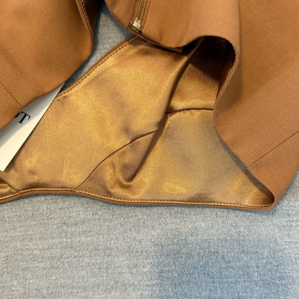 Athena Crop Top In Chestnut Bralette Bra - Picture 8 of 8